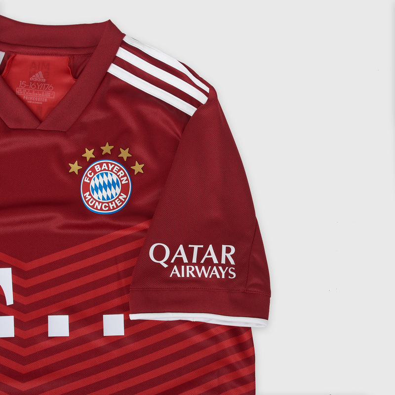 Футболка домашняя подростковая Adidas Bayern сезон 2021/22