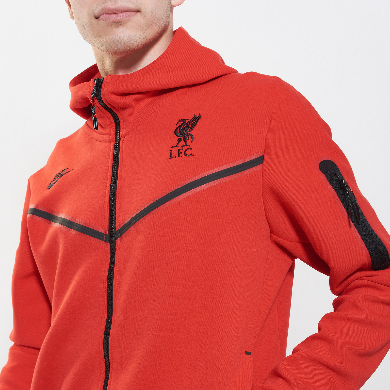Толстовка Nike Liverpool Tech Fleece DD9716-612