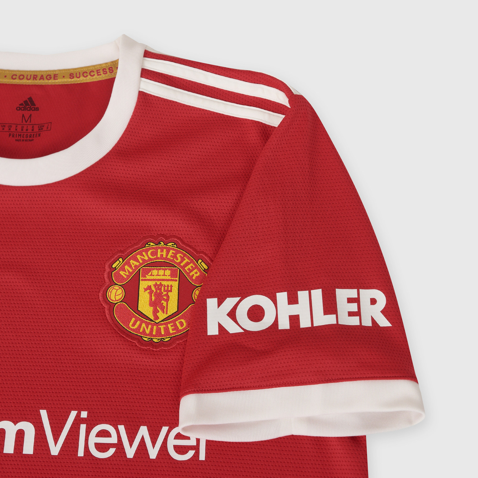 Футболка игровая домашняя Adidas Manchester United сезон 2021/22