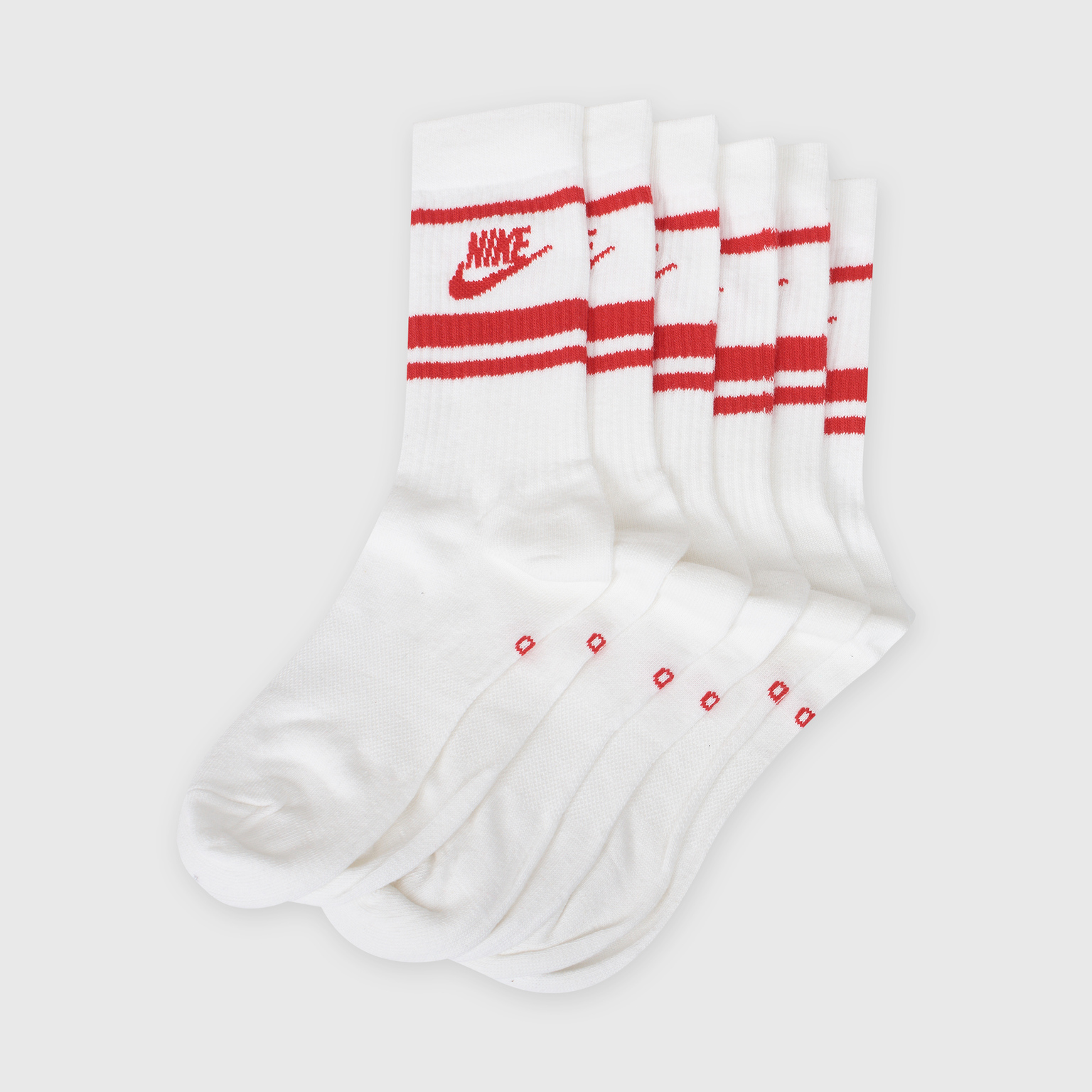 Комплект носков (3 пары) Nike Crew Essential Stripe CQ0301-102