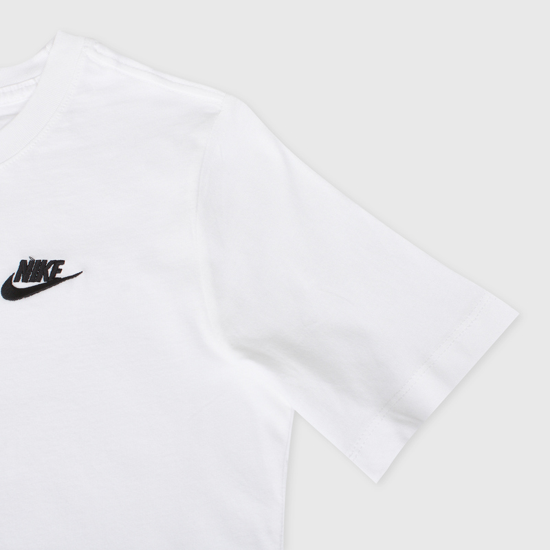 Футболка подростковая хлопковая Nike Tee EMB Futura AR5254-100