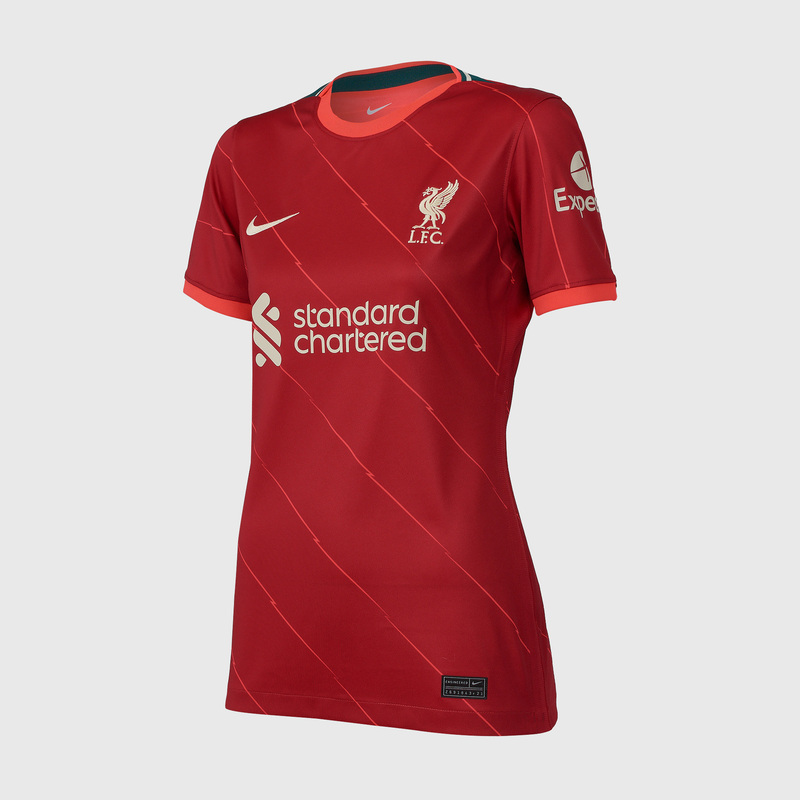 Женская игровая домашняя футболка Nike Liverpool сезон 2021/22