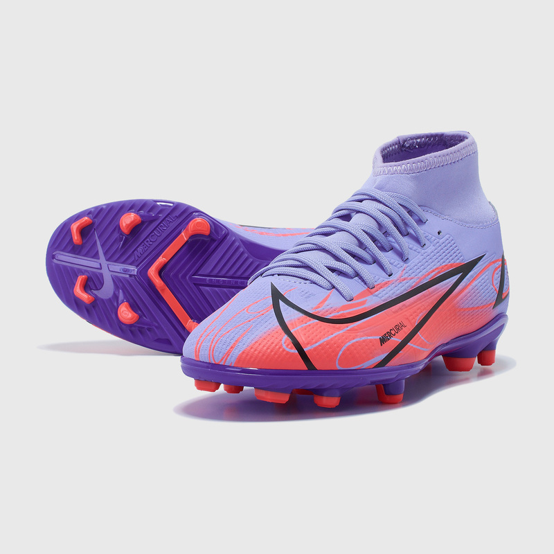 Бутсы детские Nike Superfly 8 Club Kylian Mbappe FG/MG DB0925-506