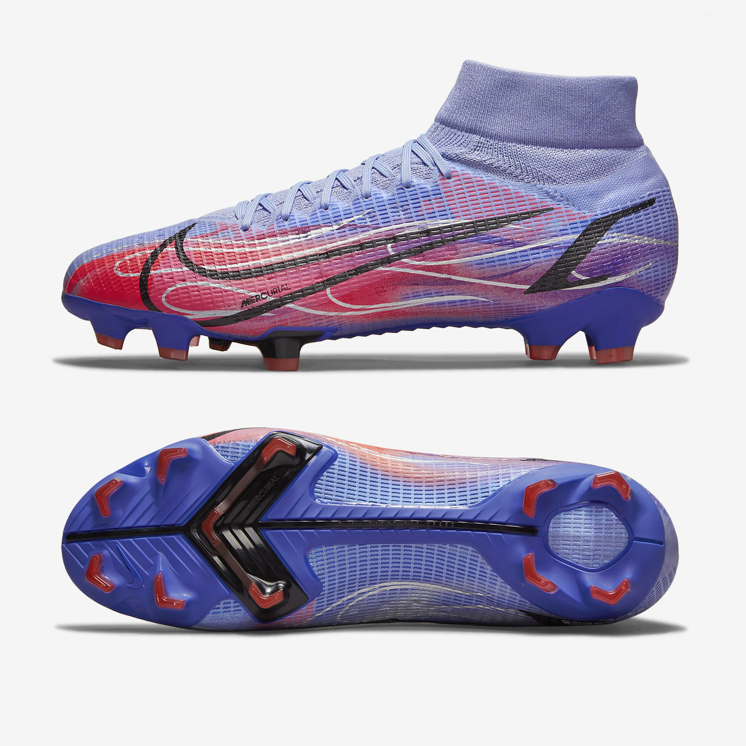 Бутсы Nike Superfly 8 Pro Kylian Mbappe FG DJ3977-506