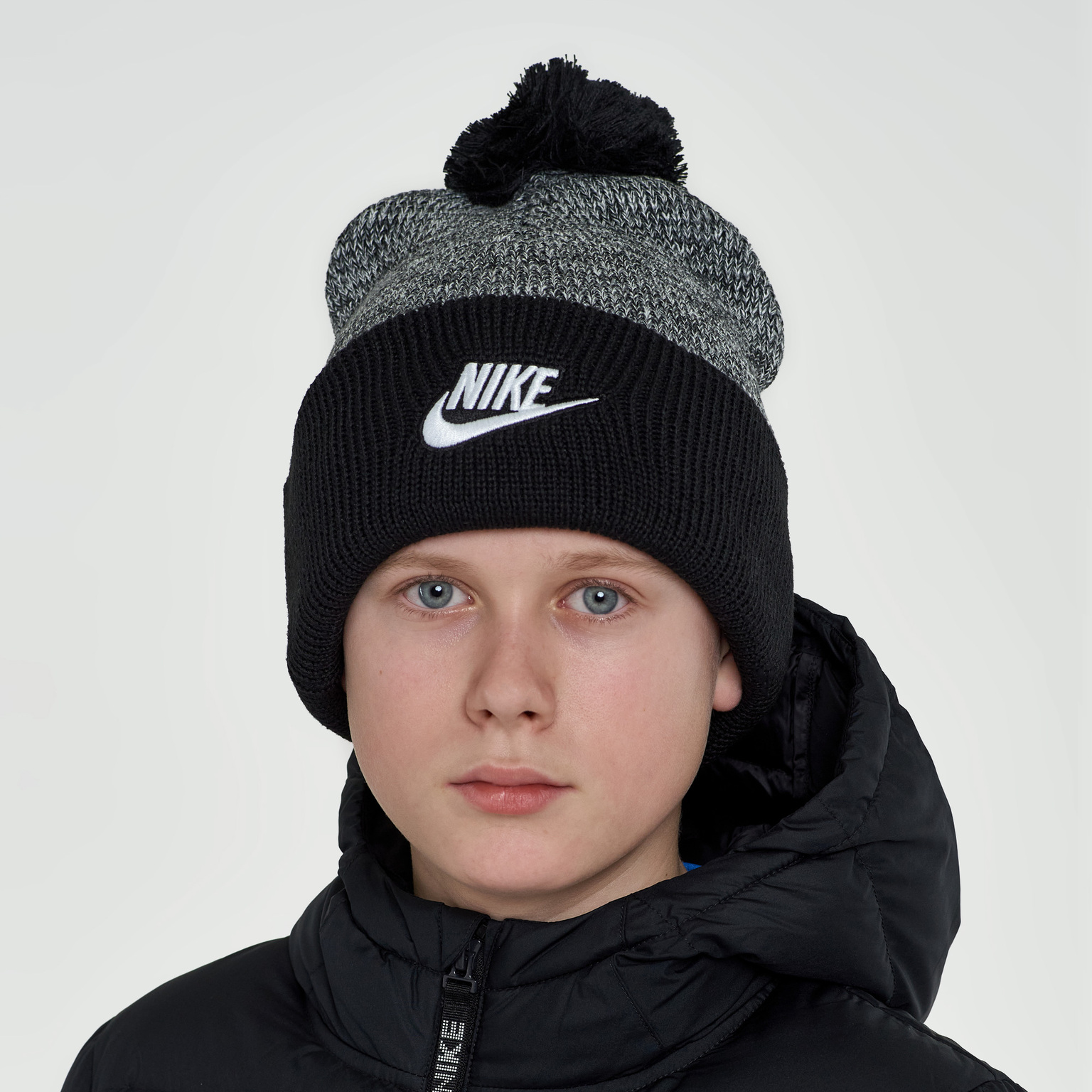 Шапка детская Nike Utility Beanie Pom DM8451-010