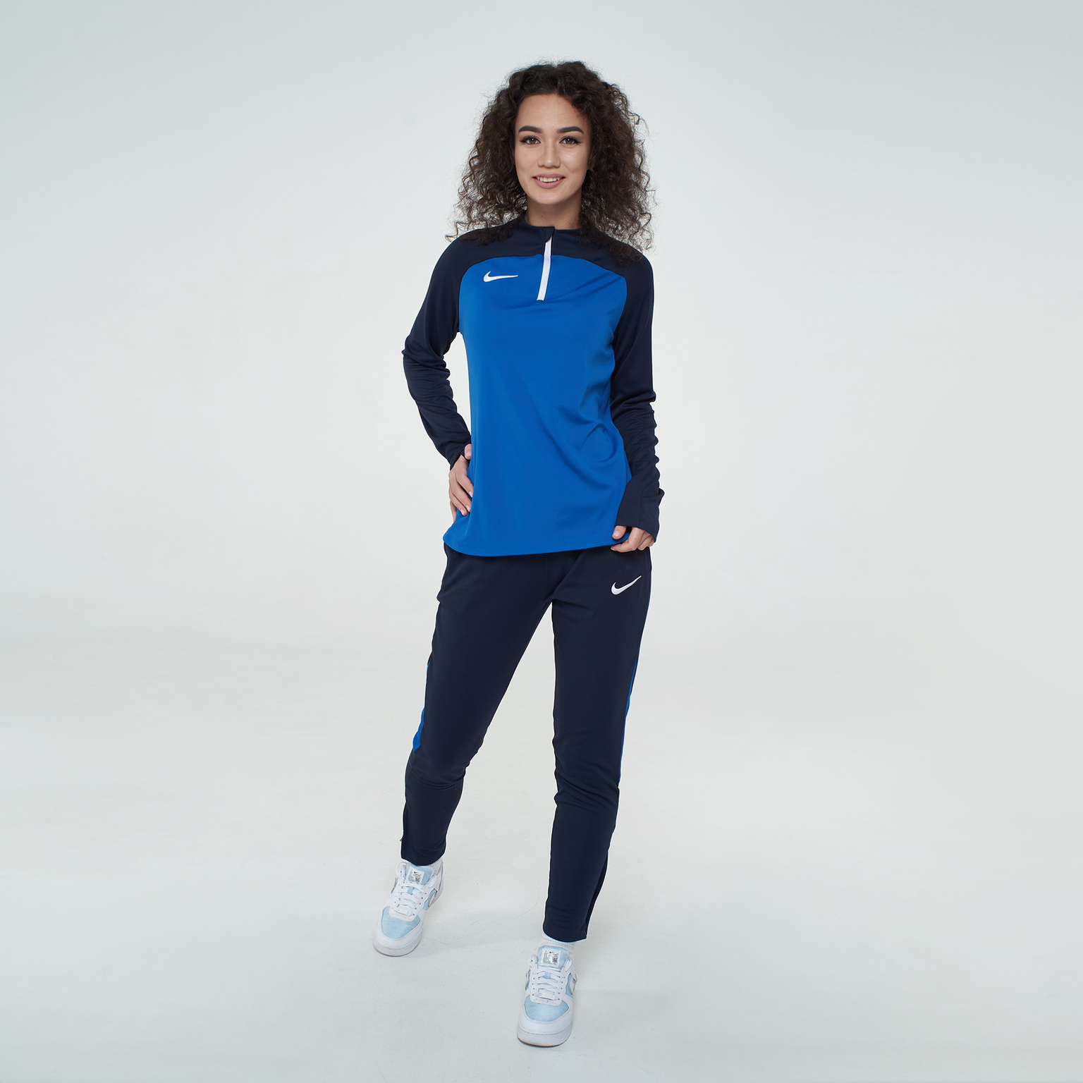 Свитер тренировочный женский Nike Academy DF Dril Top DH9246-463