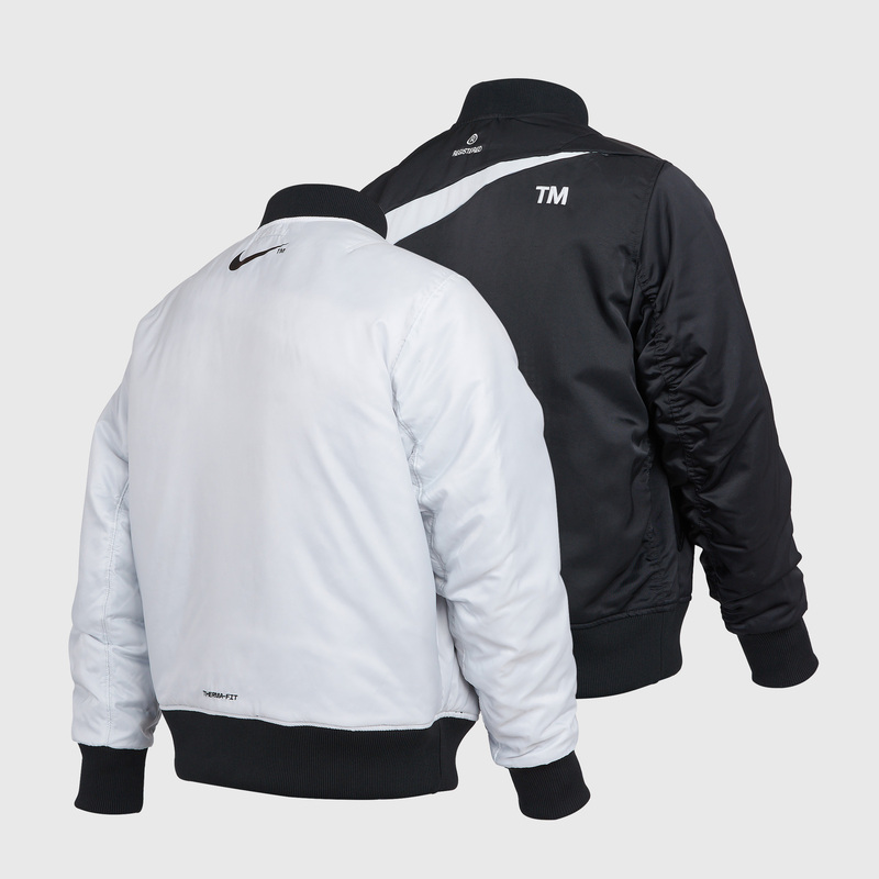 Куртка утепленная двусторонняя Nike Swoosh Bomber DD6055-010