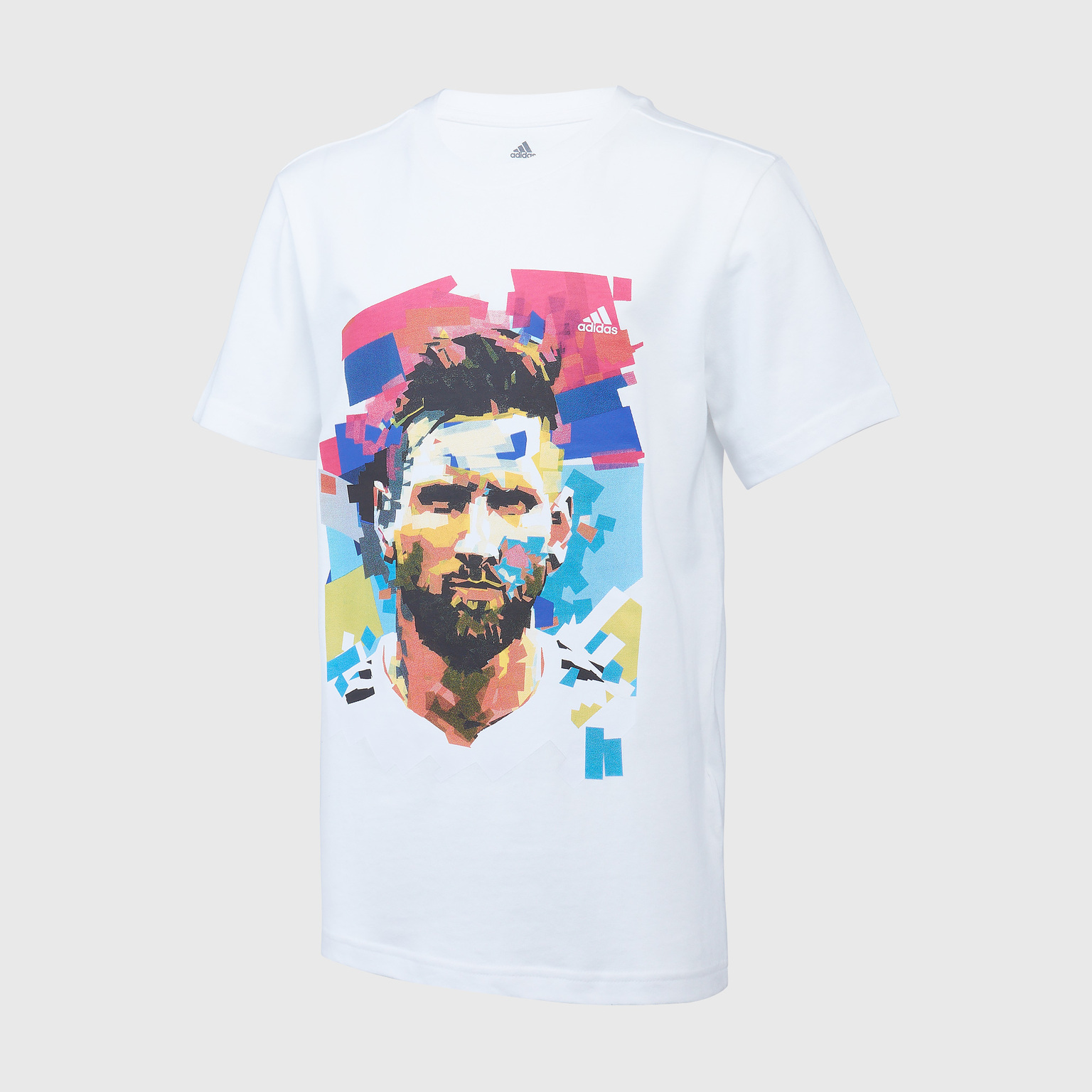 Футболка подростковая хлопковая Adidas Messi HA0918