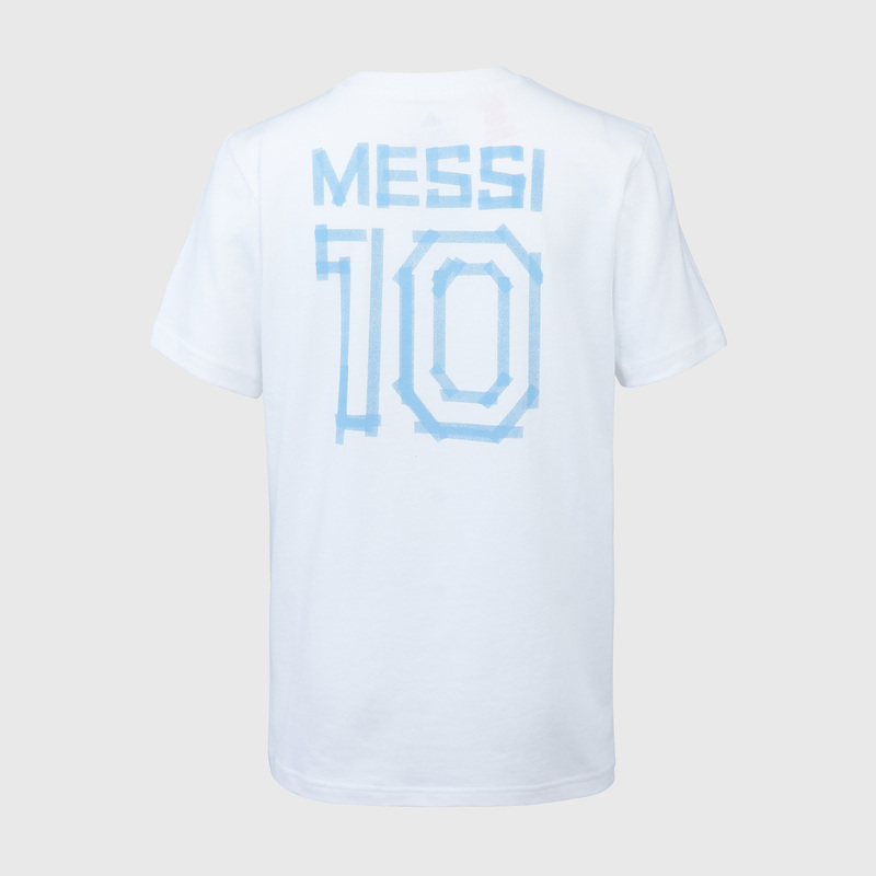 Футболка подростковая хлопковая Adidas Messi HA0918