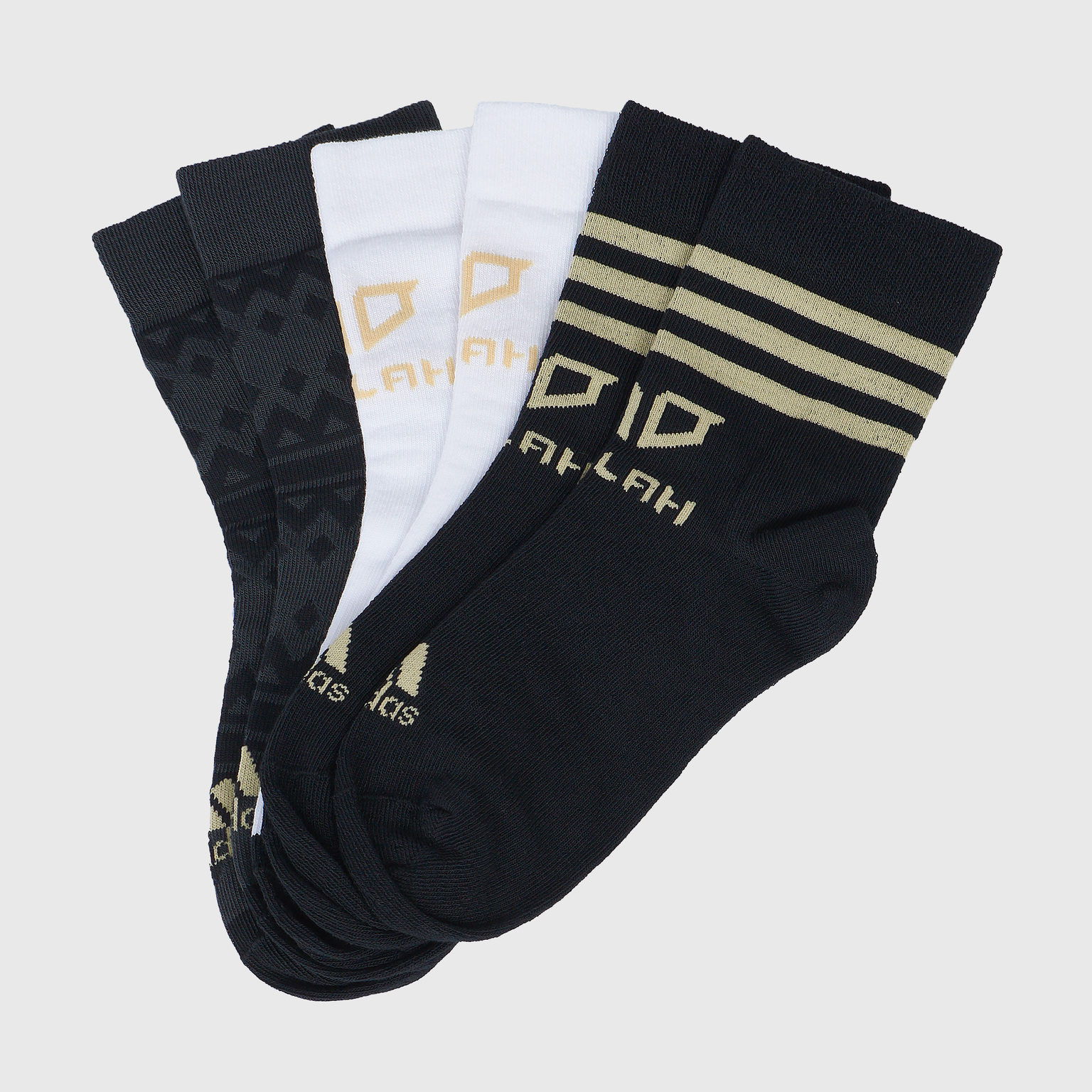 Комплект носков (3 пары) Adidas Mini Me Mo Salah H44324