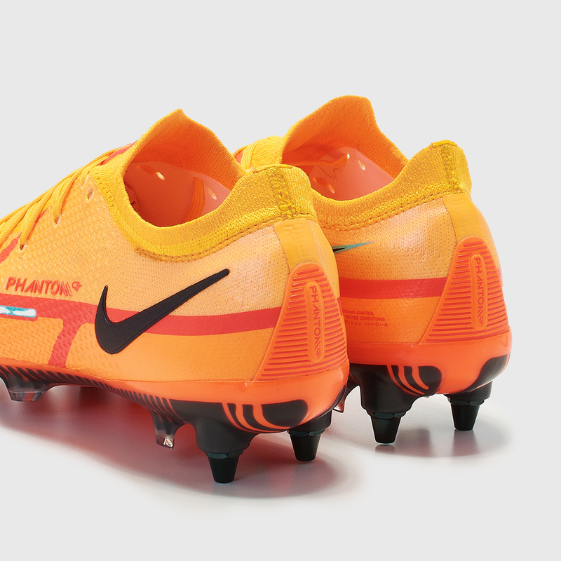 Nike Phantom gt оранжевые