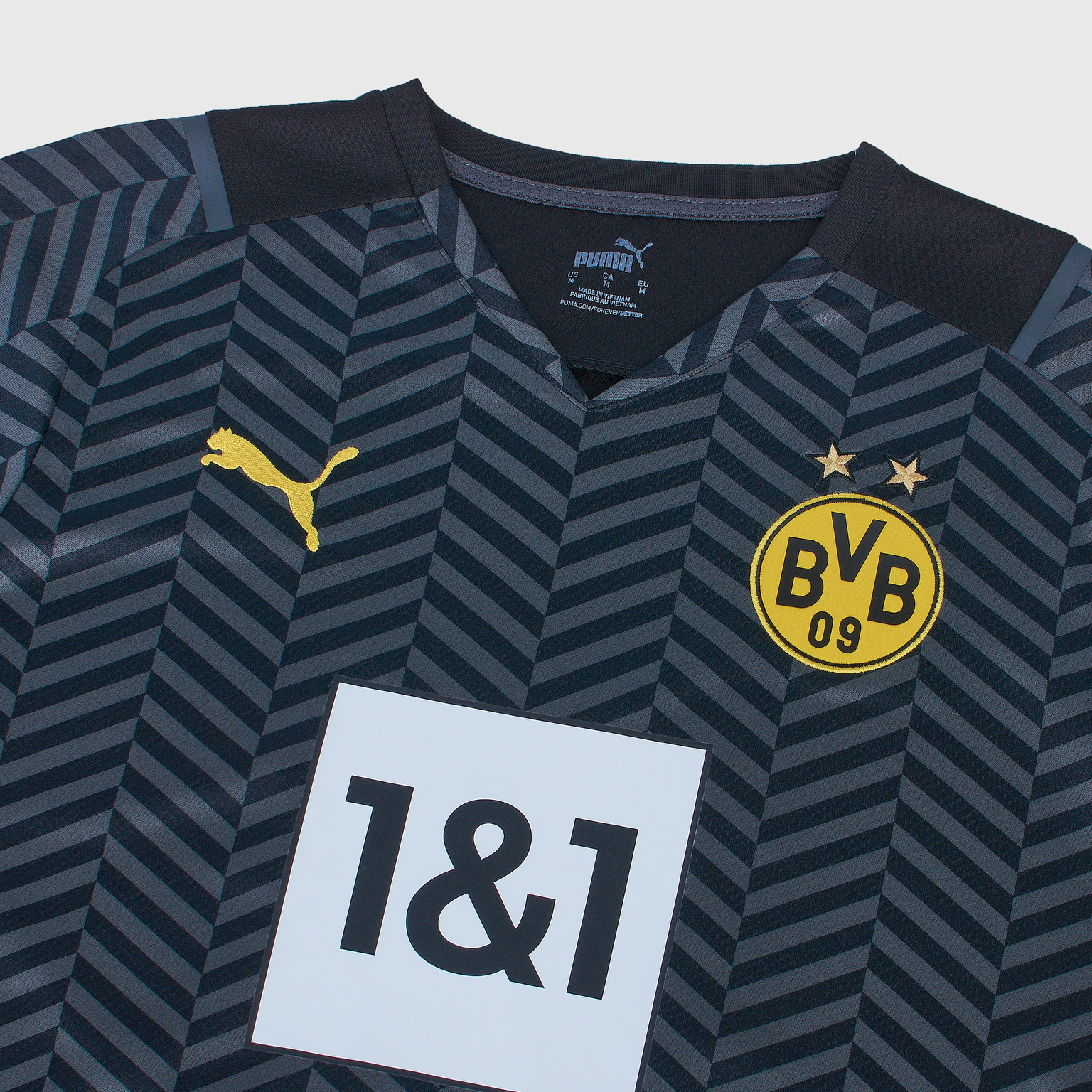 Футболка игровая выездная Puma Borussia Dortmund сезон 2021/2022