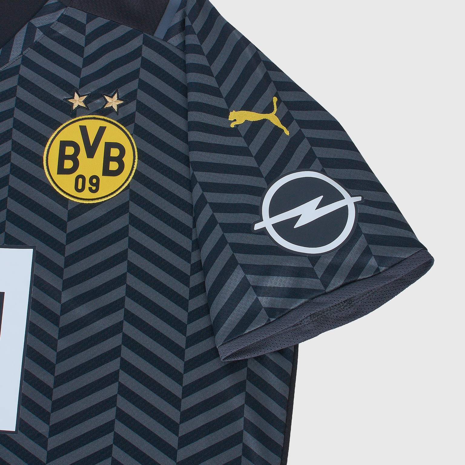 Футболка игровая выездная Puma Borussia Dortmund сезон 2021/2022