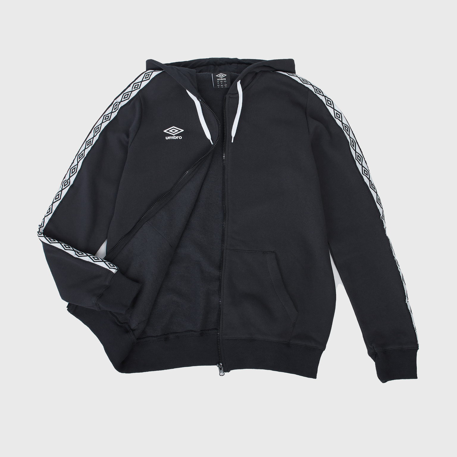 Толстовка Umbro Taped Zip Hoodie 65776U-060