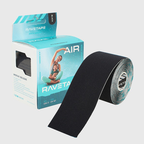 Тейп Ravetape Air 5см х 5м, черный