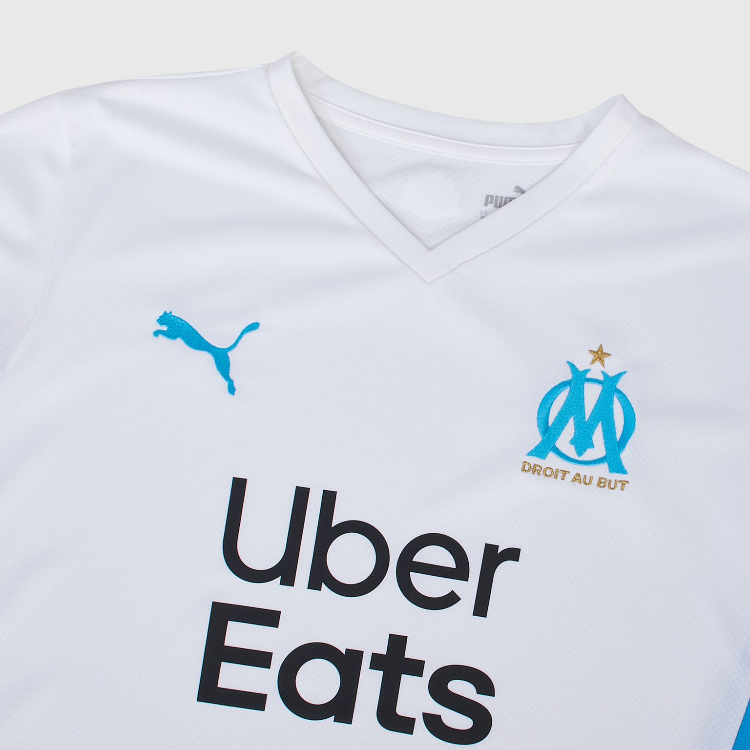 Футболка игровая домашняя Puma Marseille сезон 2021/22