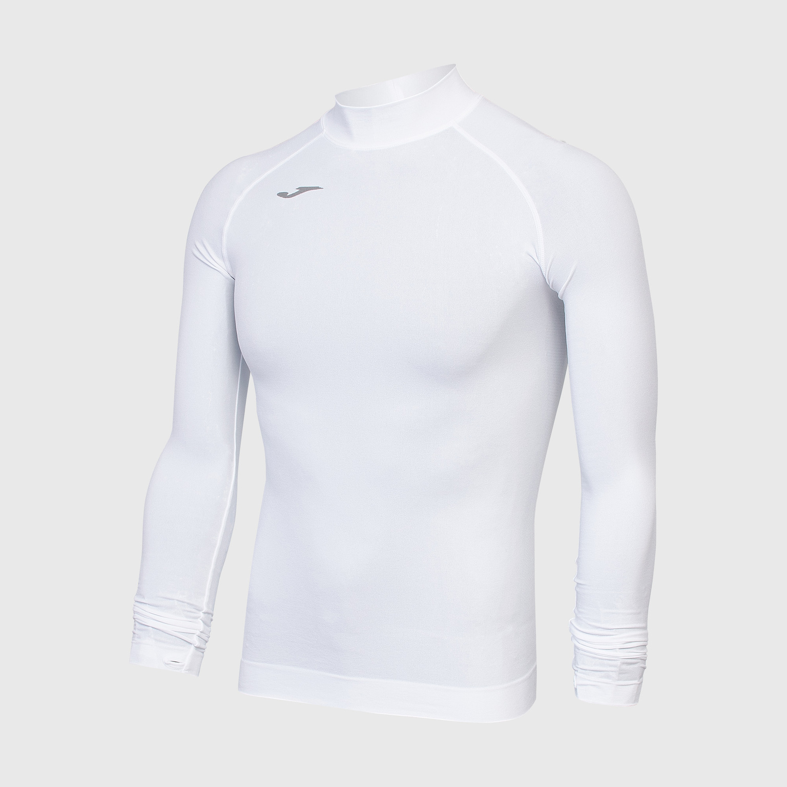 Белый Термолонгслив Nike Pro Training
