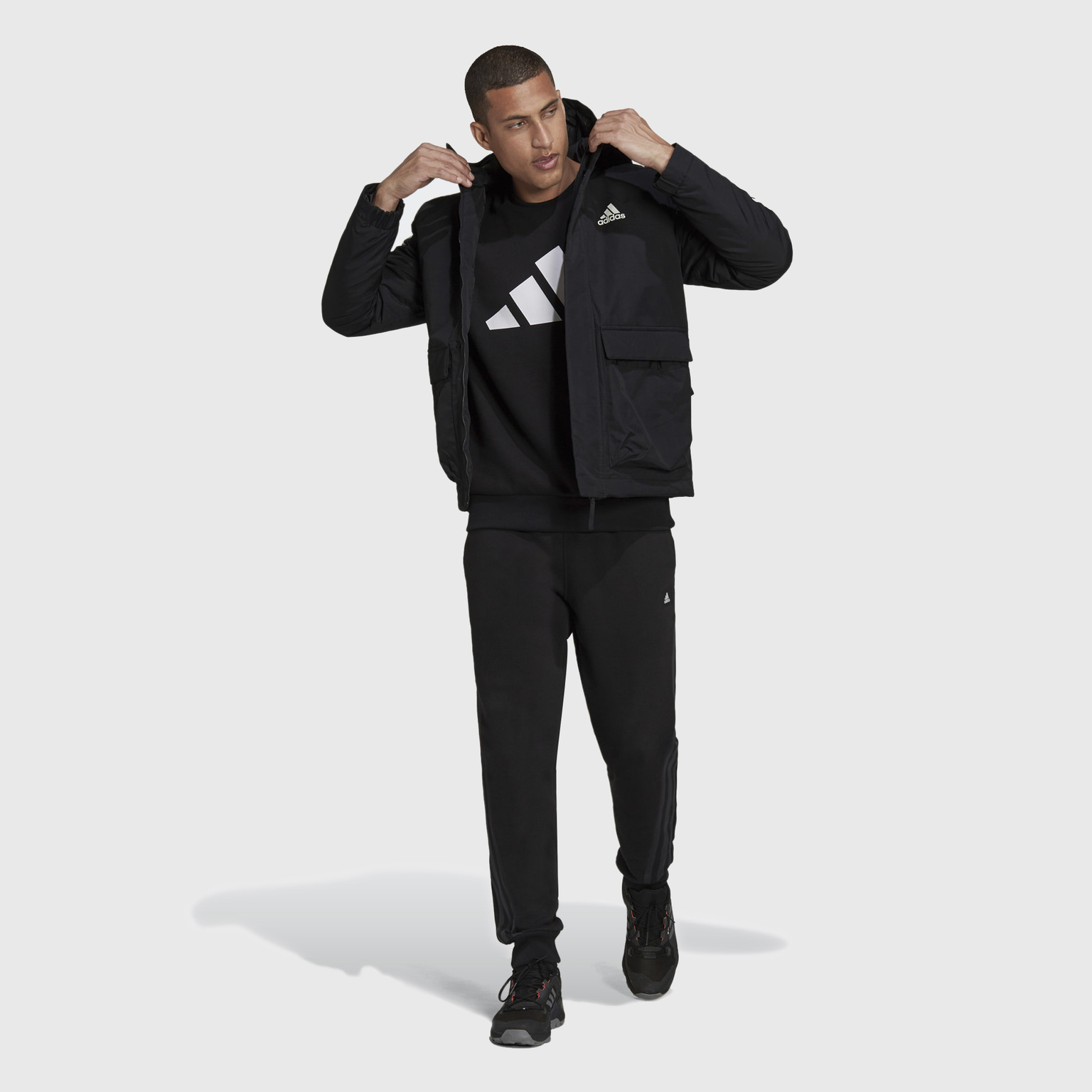 Куртка утепленная Adidas Hooded GT1688
