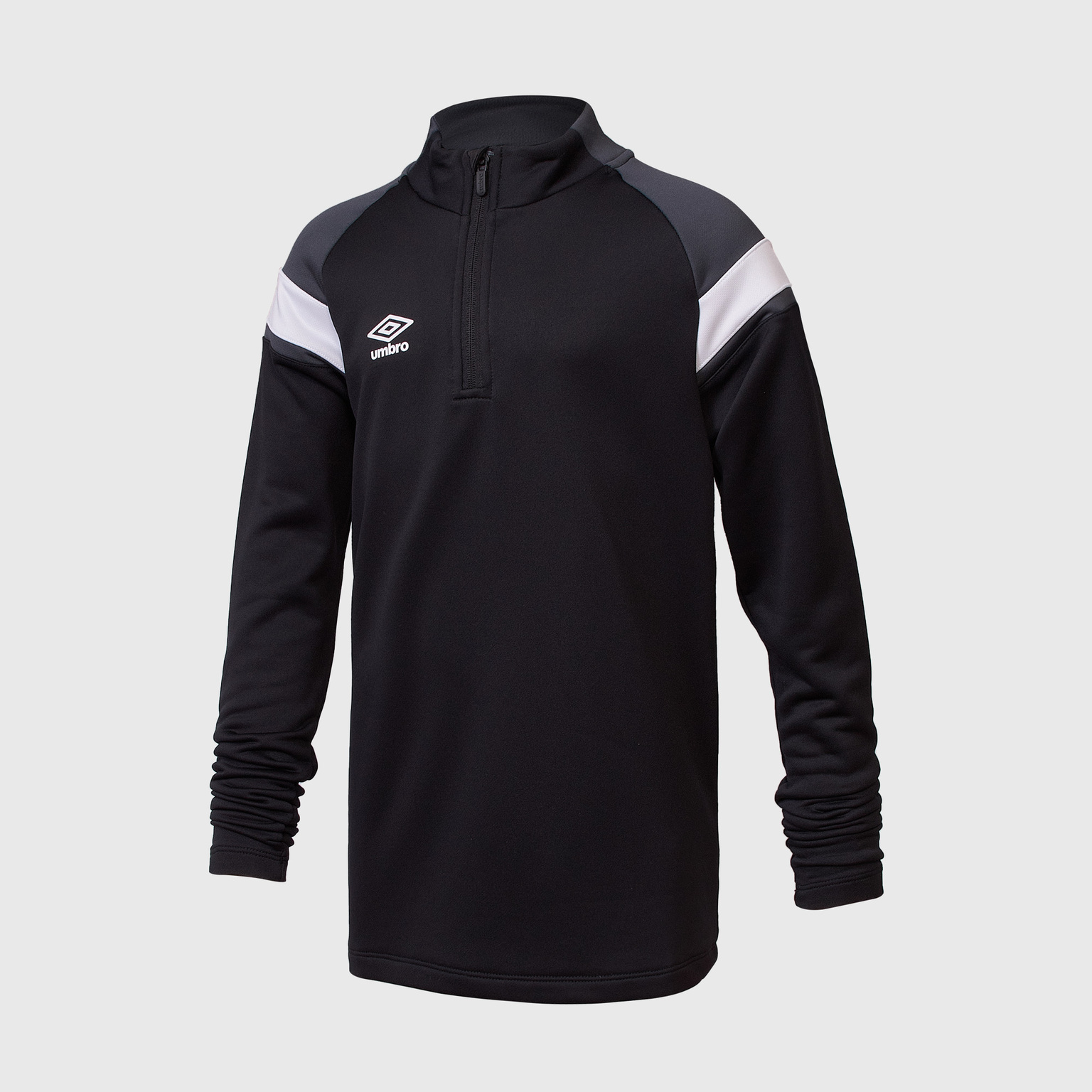 Свитер тренировочный подростковый Umbro 1/2 Zip Top 65296U-GR6