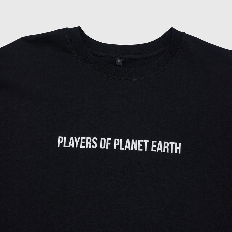Футболка хлопковая "Игроки планеты Земля" NO-0039