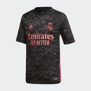 Футболка подростковая резервная Adidas Real Madrid сезон 2020/21