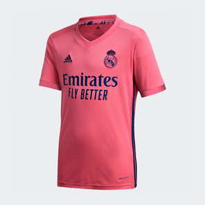 Футболка выездная подростковая Adidas Real Madrid сезон 2020/21