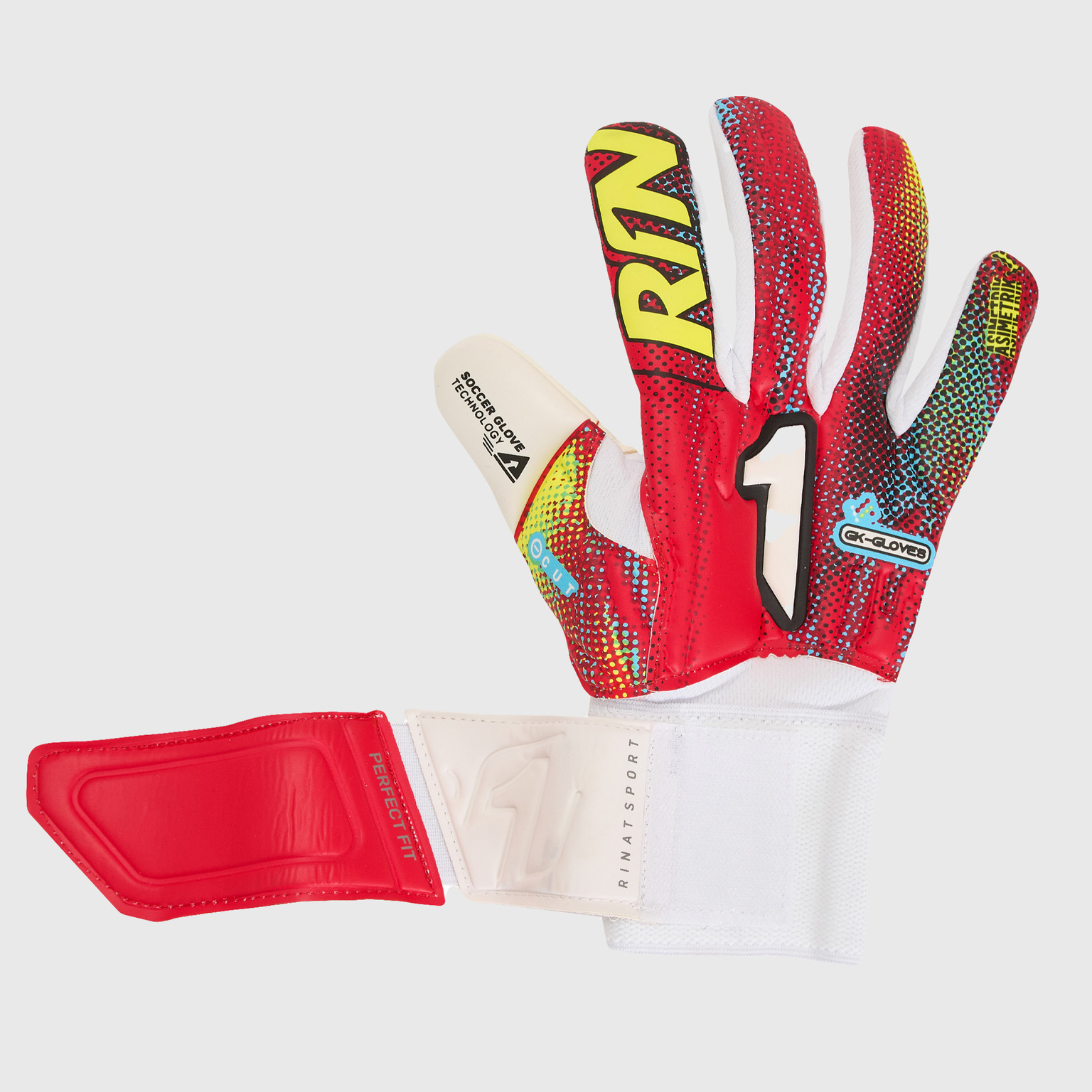 Перчатки вратарские детские Rinat Asimetrik Stellar Semi ASS140JR