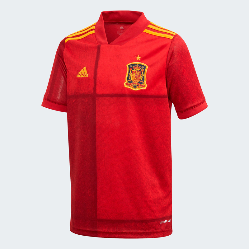 Футболка домашняя подростковая Adidas сборной Испании FI6237