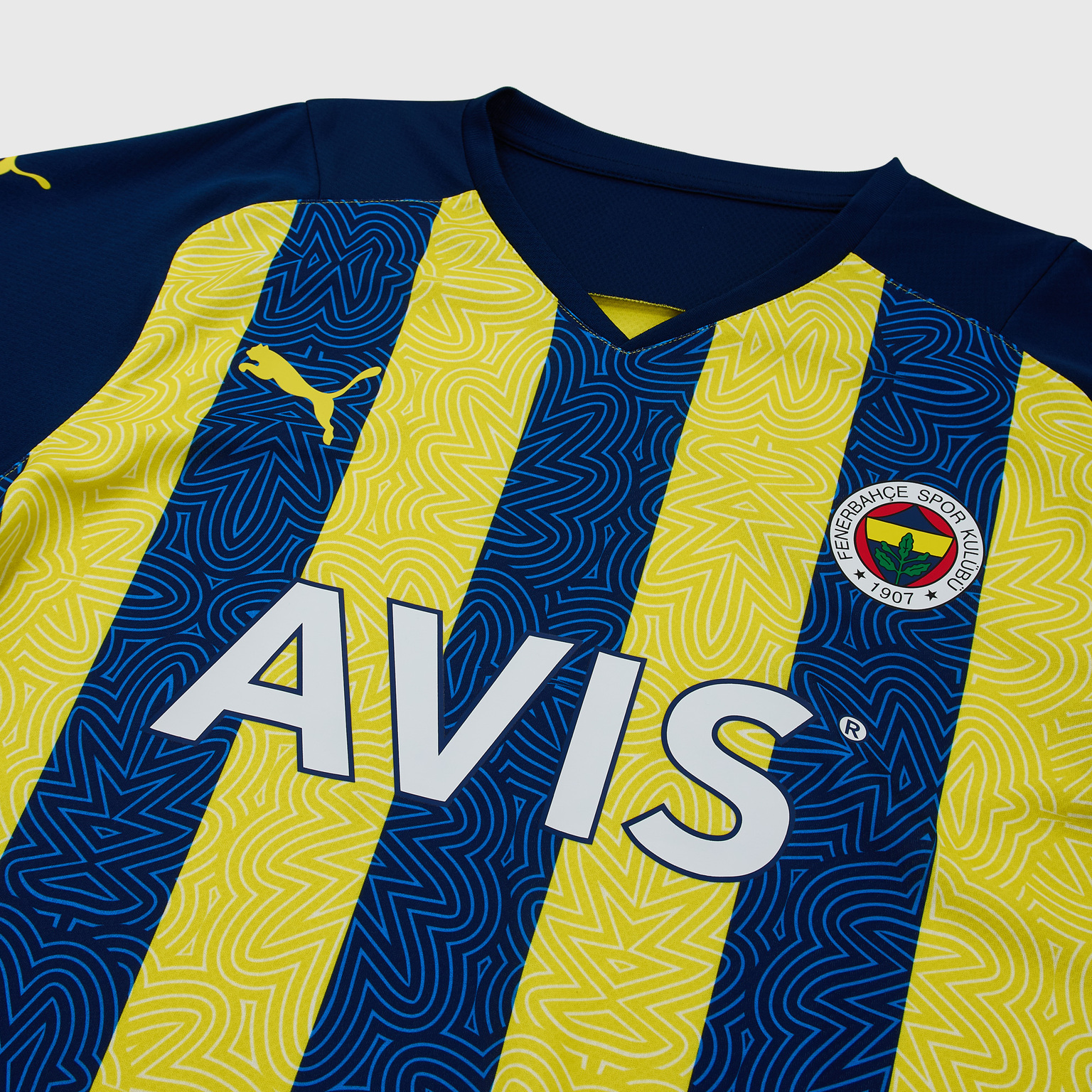 Футболка игровая домашняя Puma Fenerbahce сезон 2021/22