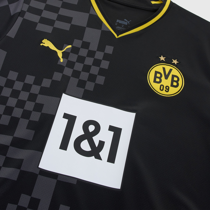 Футболка игровая выездная Puma Borussia Dortmund сезон 2022/2023