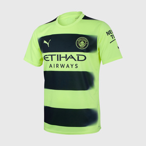 Футболка игровая резервная Puma Manchester City сезон 2022/23