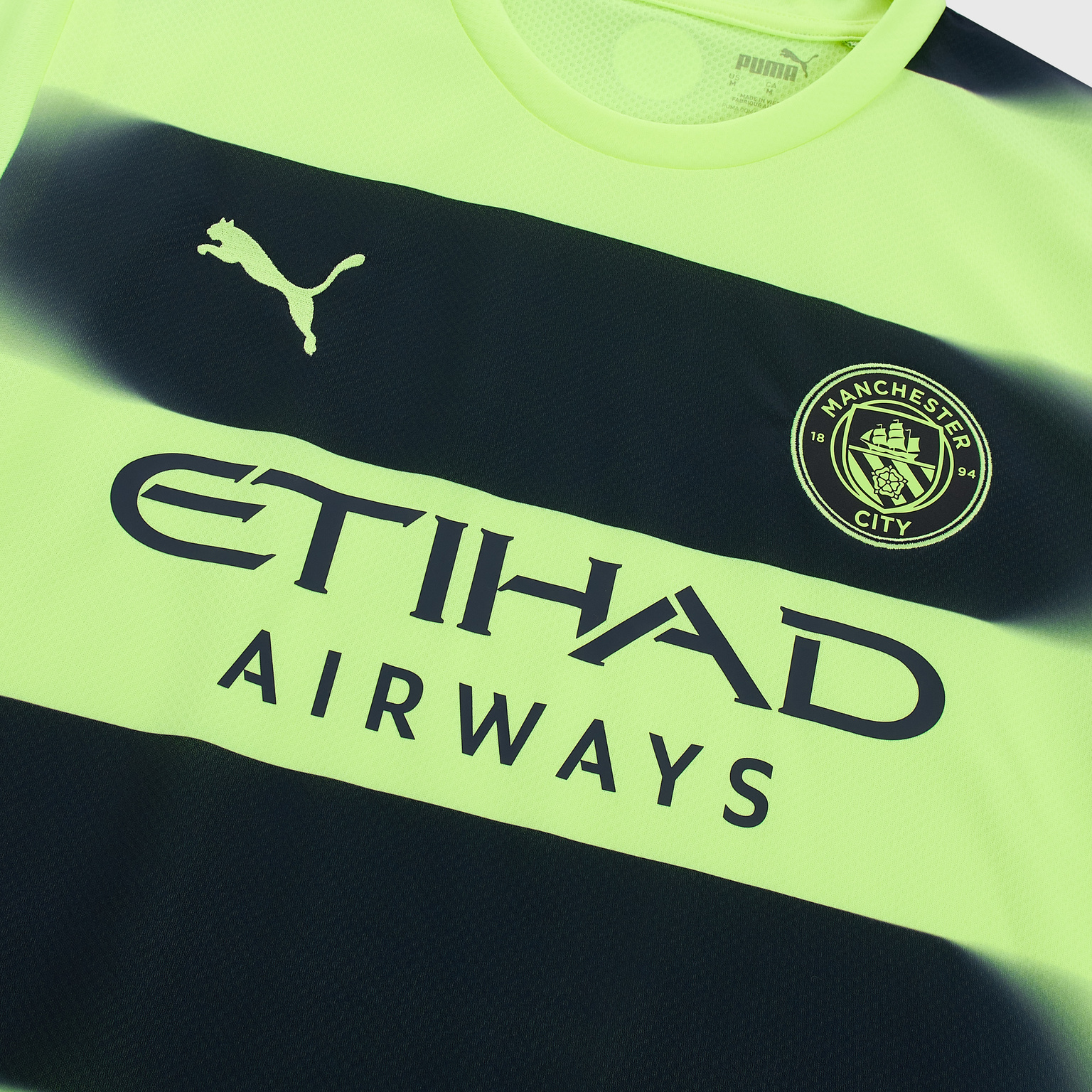 Футболка игровая резервная Puma Manchester City сезон 2022/23