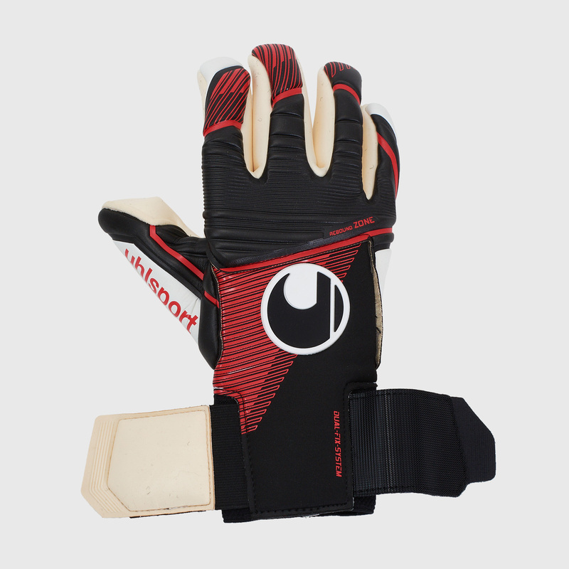 Перчатки вратарские UHLSport Powerline Absolutgrip finger surround 101130601