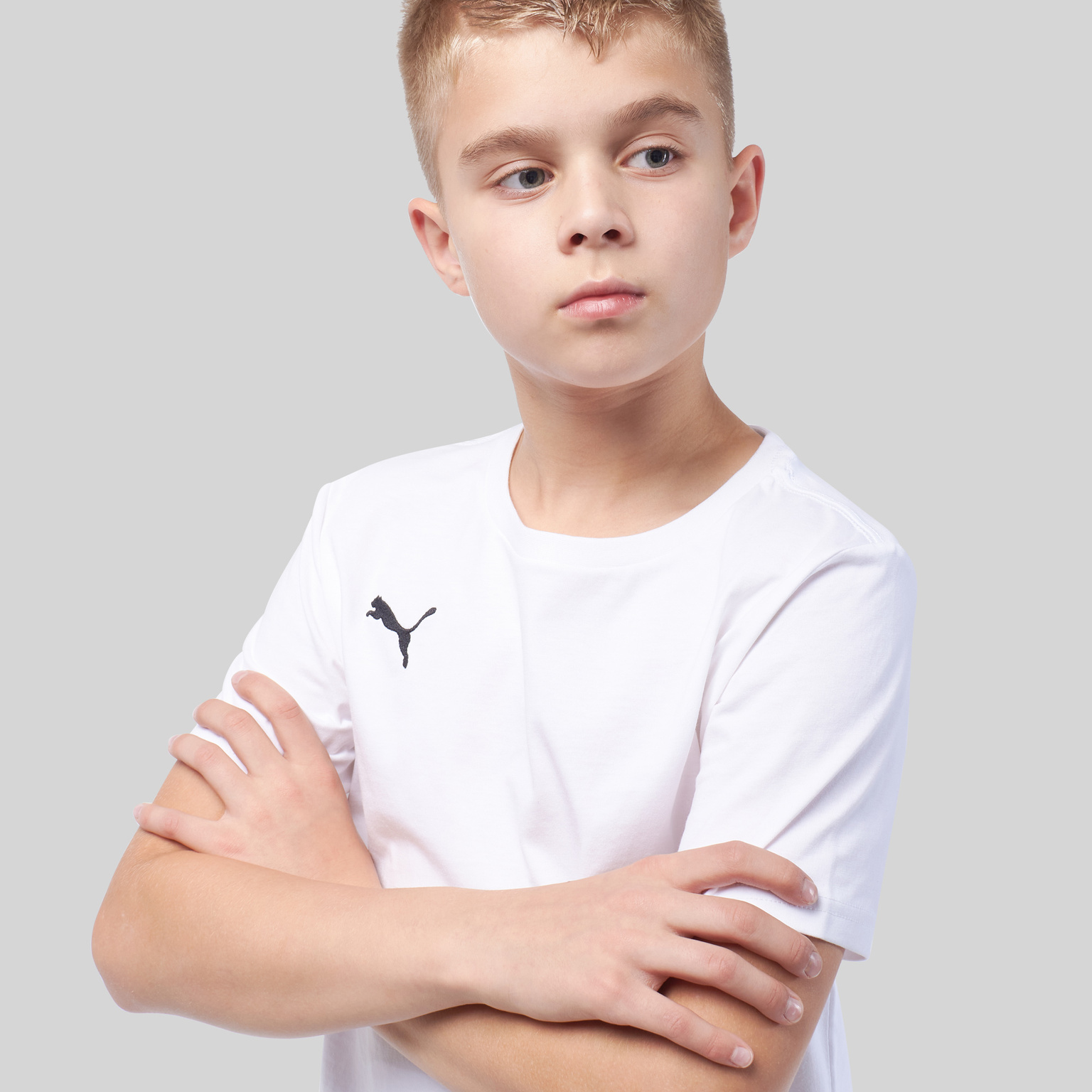 Футболка подростковая хлопковая Puma Teamgoal 23 Casuals Tee 65670904