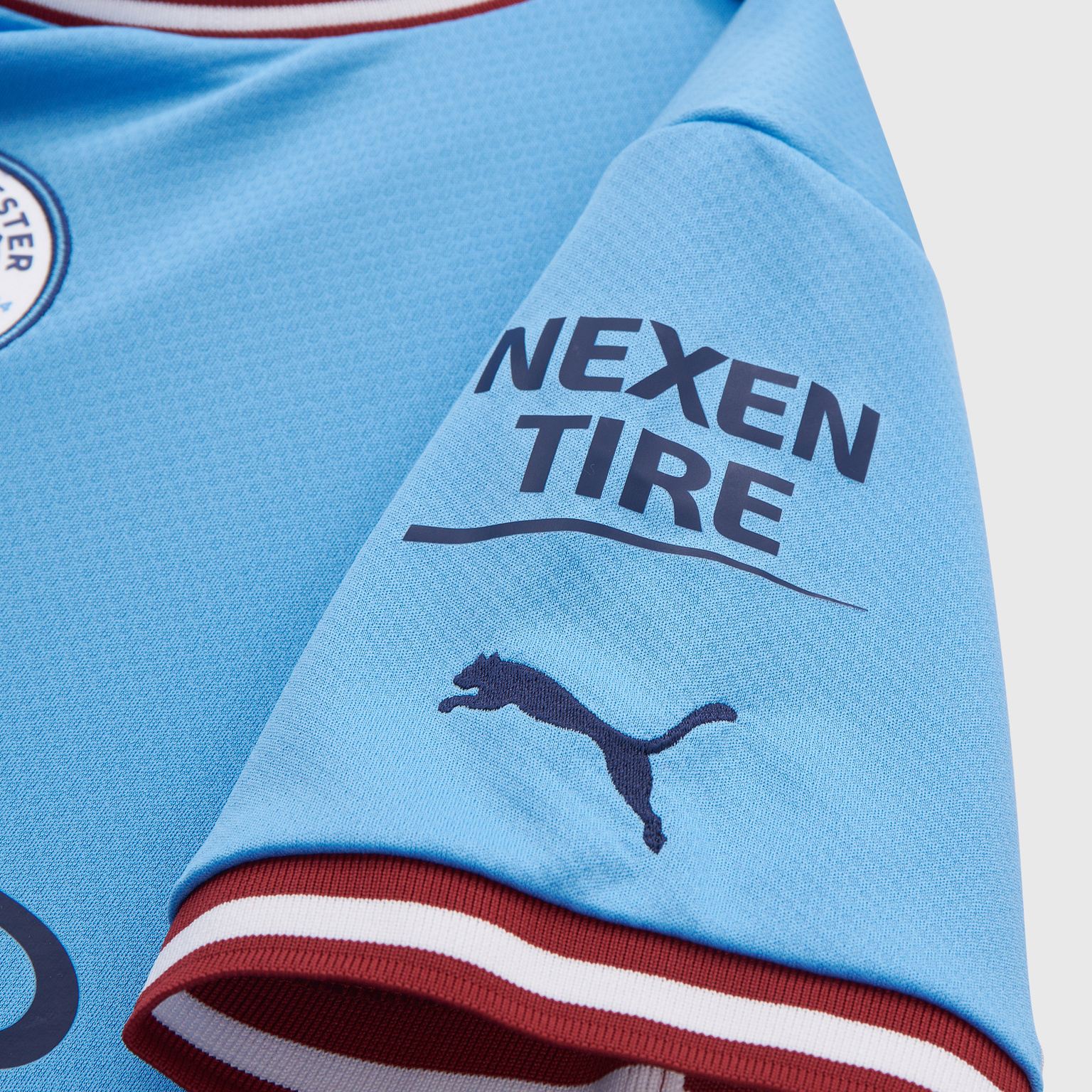 Футболка домашняя подростковая Puma Manchester City сезон 2022/23