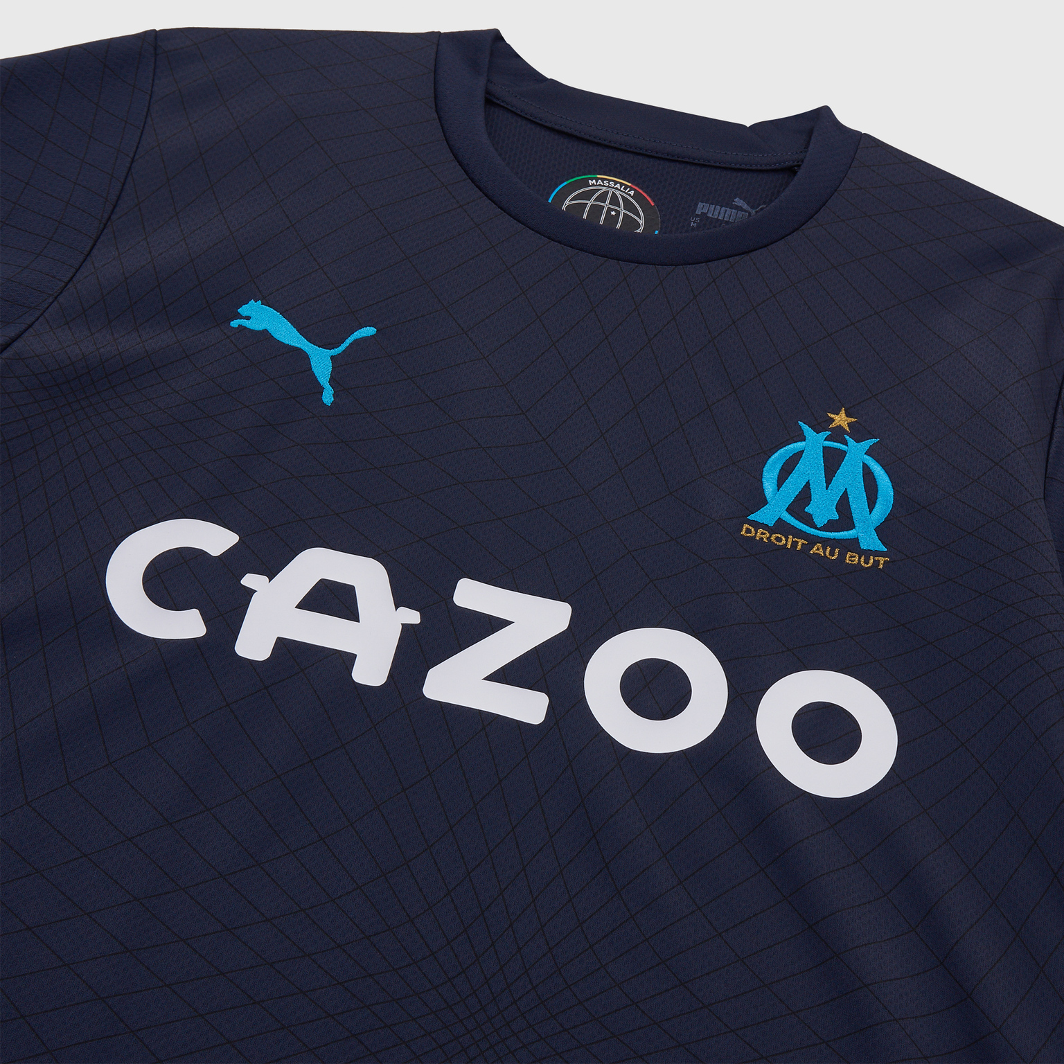 Футболка игровая выездная Puma Marseille сезон 2022/23