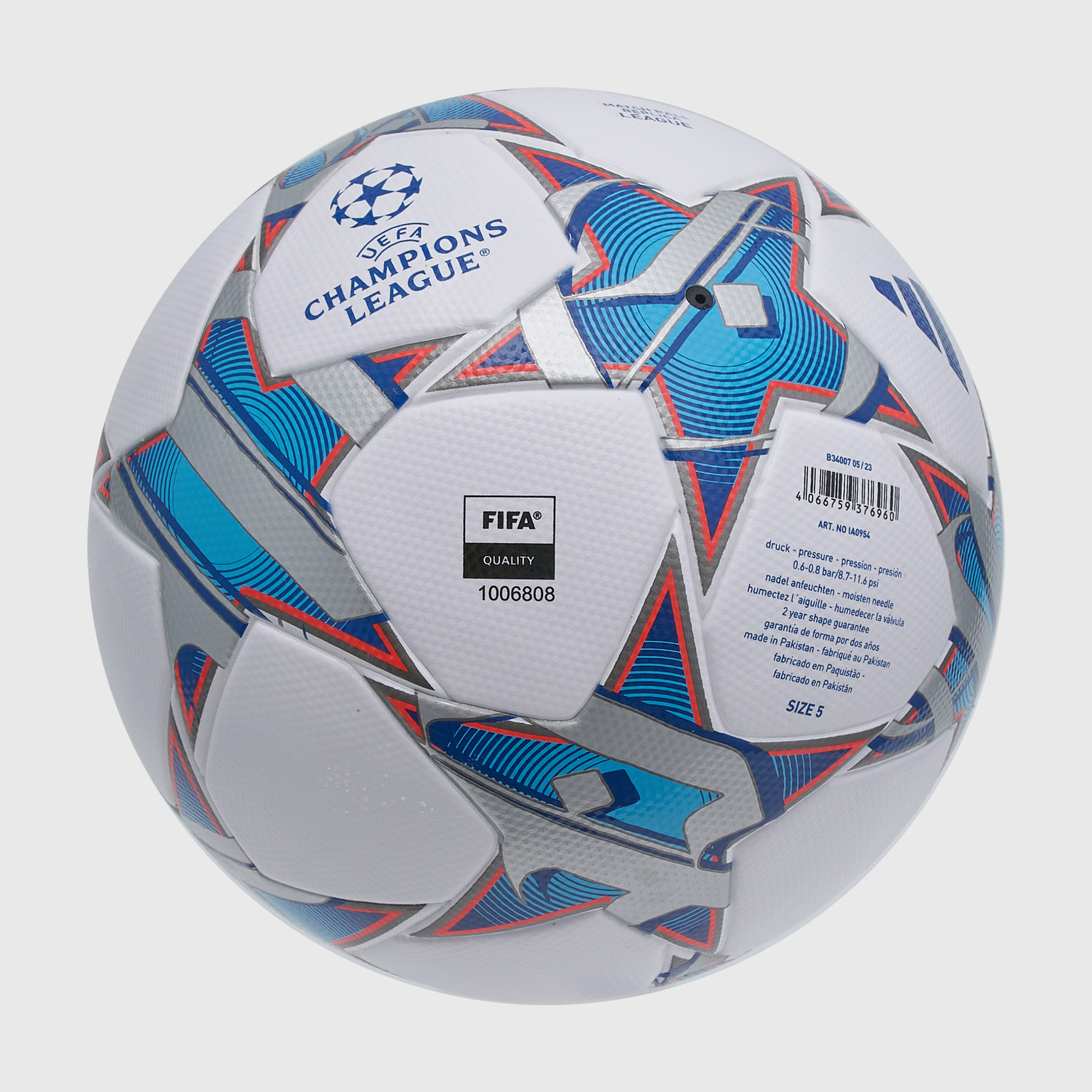 Футбольный мяч Adidas UCL League IA0954