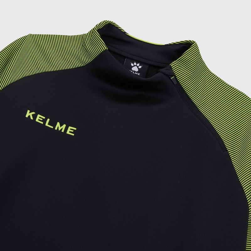 Свитер тренировочный подростковый Kelme Training Top 1/4 Zip 3873301-012