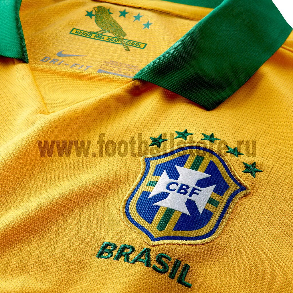 Футболка Nike Brasil Home JSY 518730-703