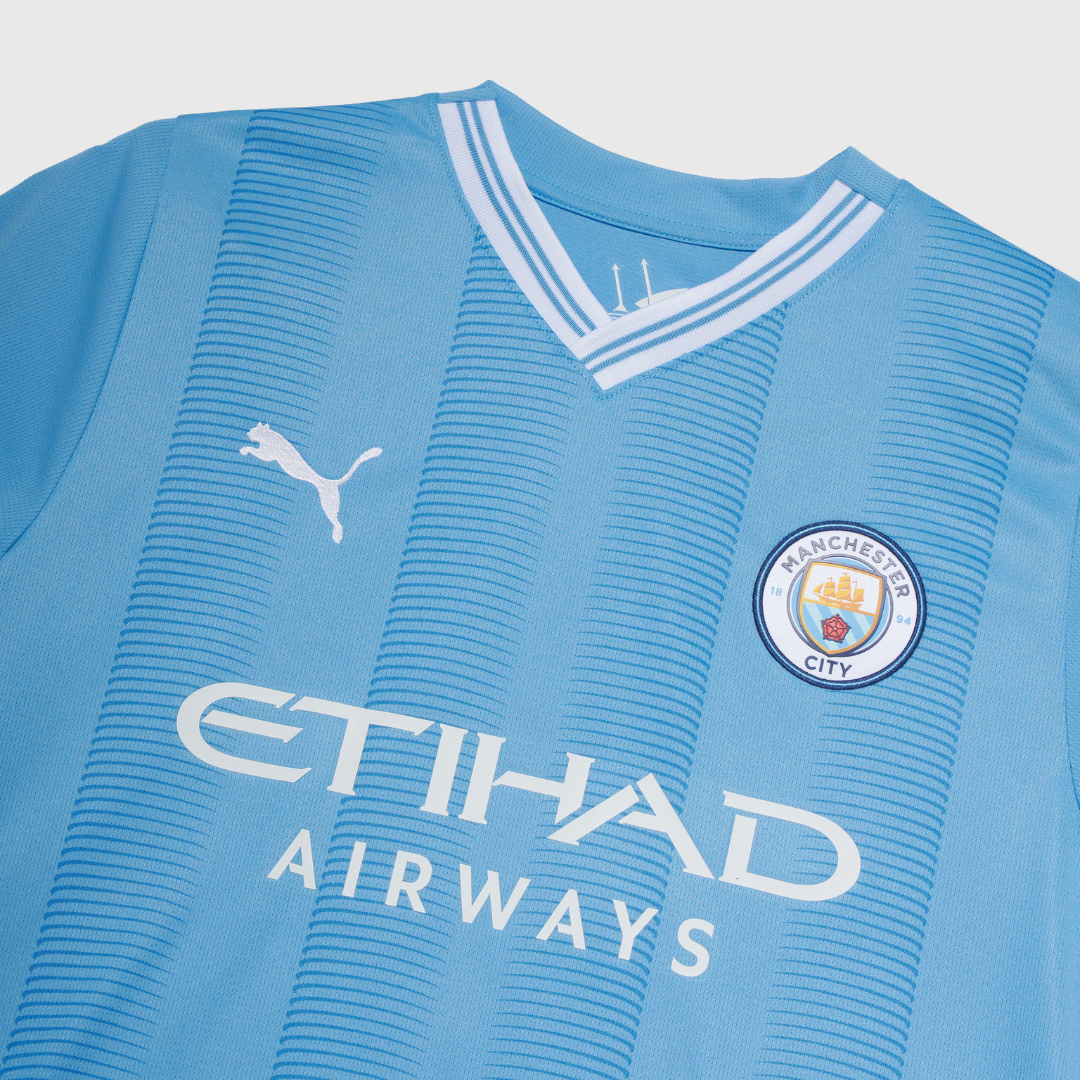 Футболка игровая домашняя Puma Manchester City сезон 2023/24