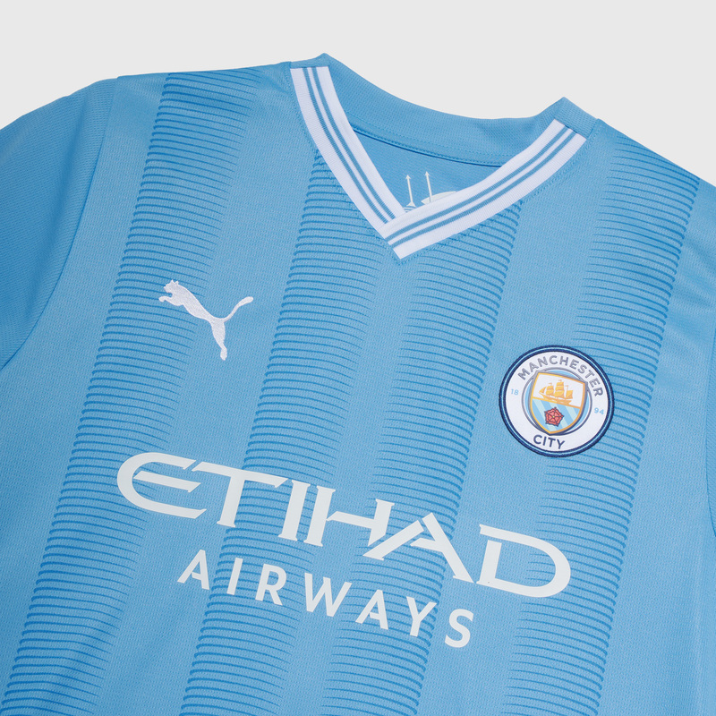 Футболка игровая домашняя Puma Manchester City сезон 2023/24