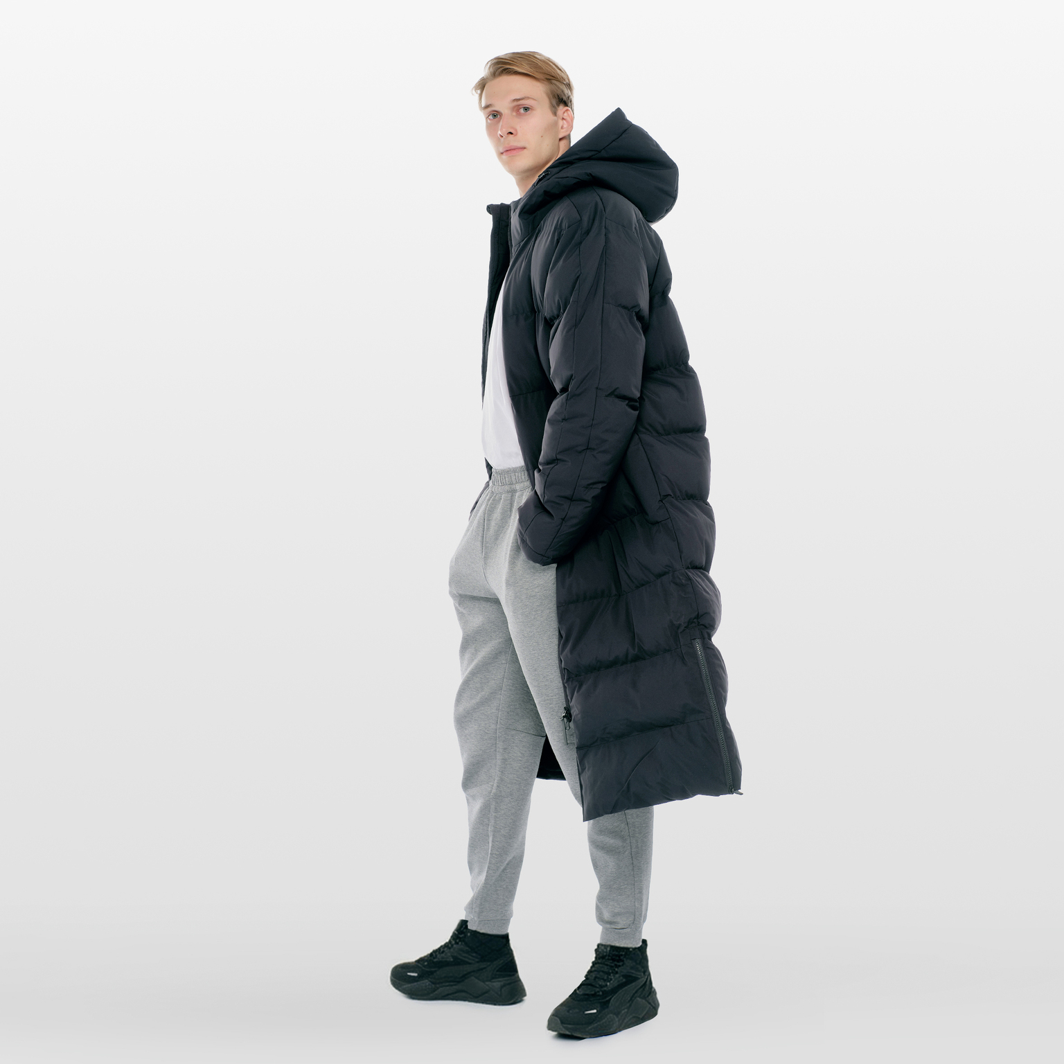 Куртка утепленная Kelme Long Padded 7461MF1028-201