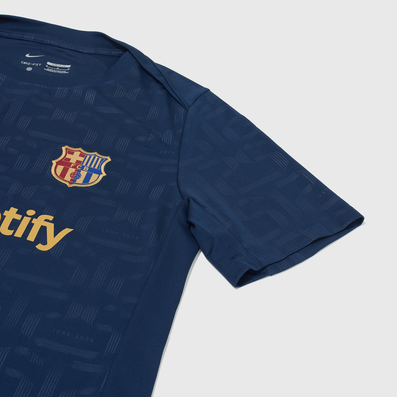 Футболка тренировочная Nike Barcelona Academy Pro Pre-Match сезон 2024/25