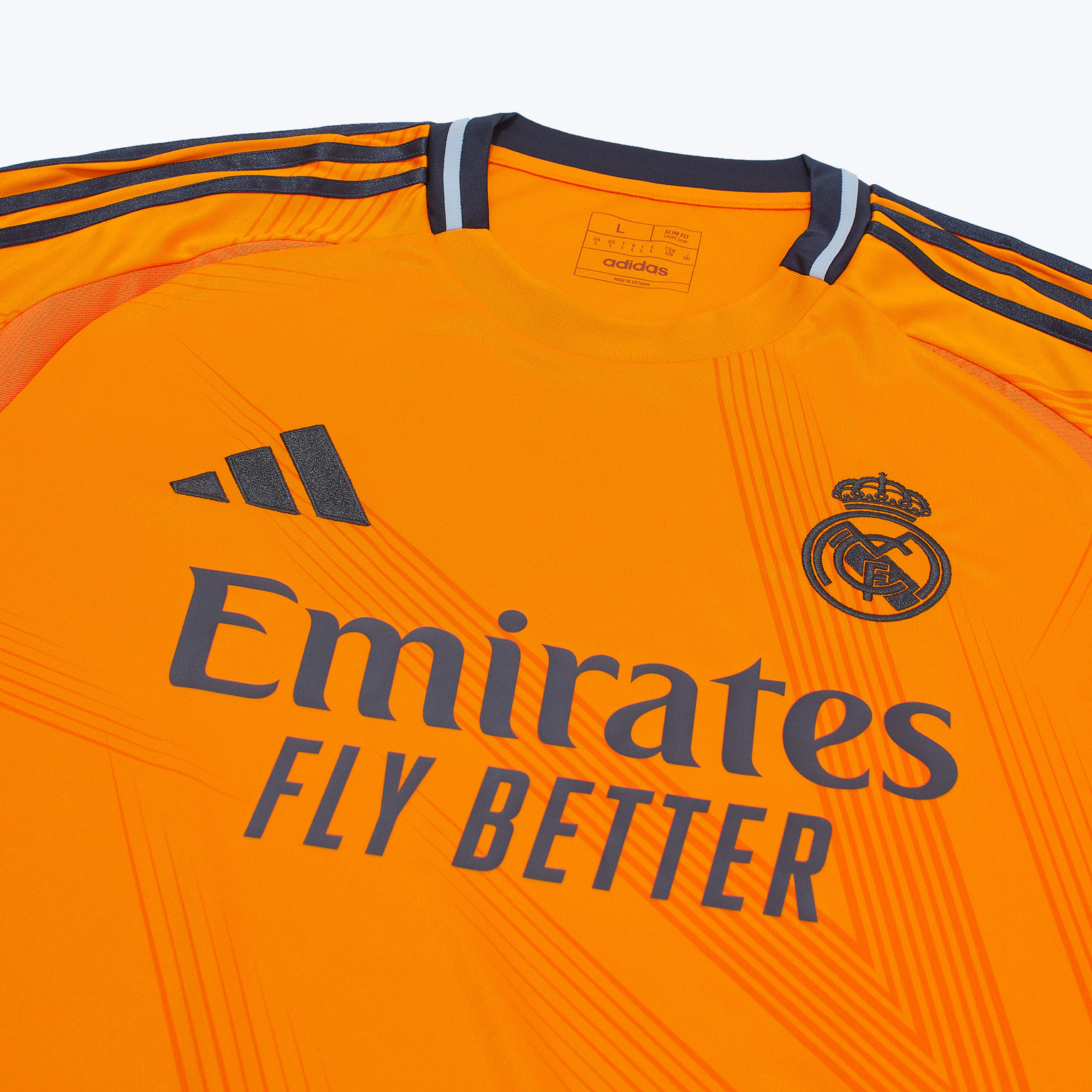 Футболка игровая выездная Adidas Real Madrid сезон 2024/25