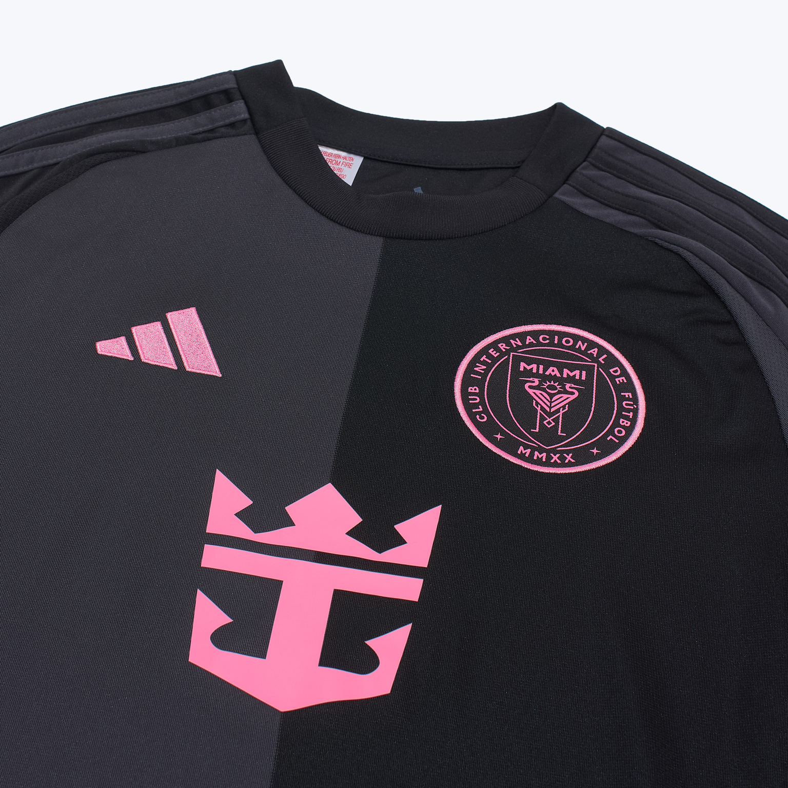 Подростковая выездная игровая футболка Adidas Inter Miami сезон 2025/26