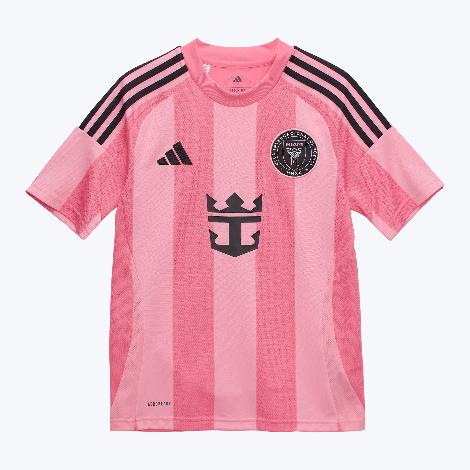 Подростковая домашняя игровая футболка Adidas Inter Miami сезон 2025/26