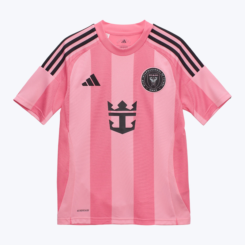 Подростковая домашняя игровая футболка Adidas Inter Miami сезон 2025/26