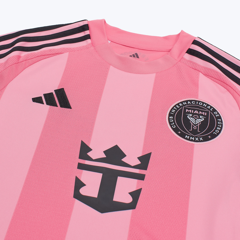 Подростковая домашняя игровая футболка Adidas Inter Miami сезон 2025/26