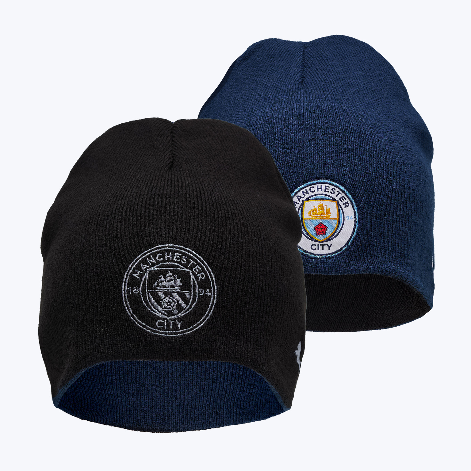 Шапка двусторонняя Puma Manchester City Beanie 02650402