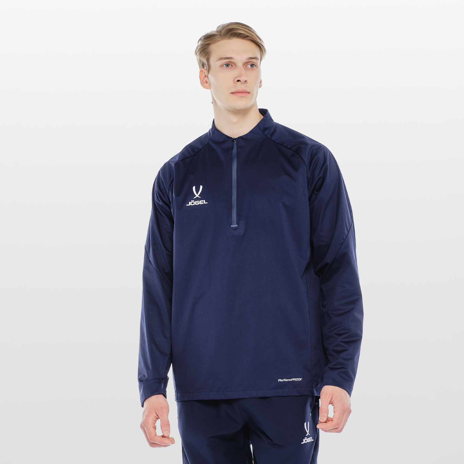 Свитер тренировочный Jogel Premier Performproof 1/4 Zip Wind ЦБ-00004955